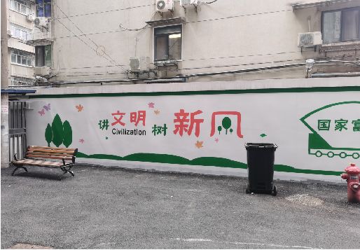 民权社区墙绘